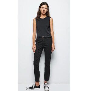 NILI LOTAN JENNA TUXEDO STRIPE SLIM FIT PANTS